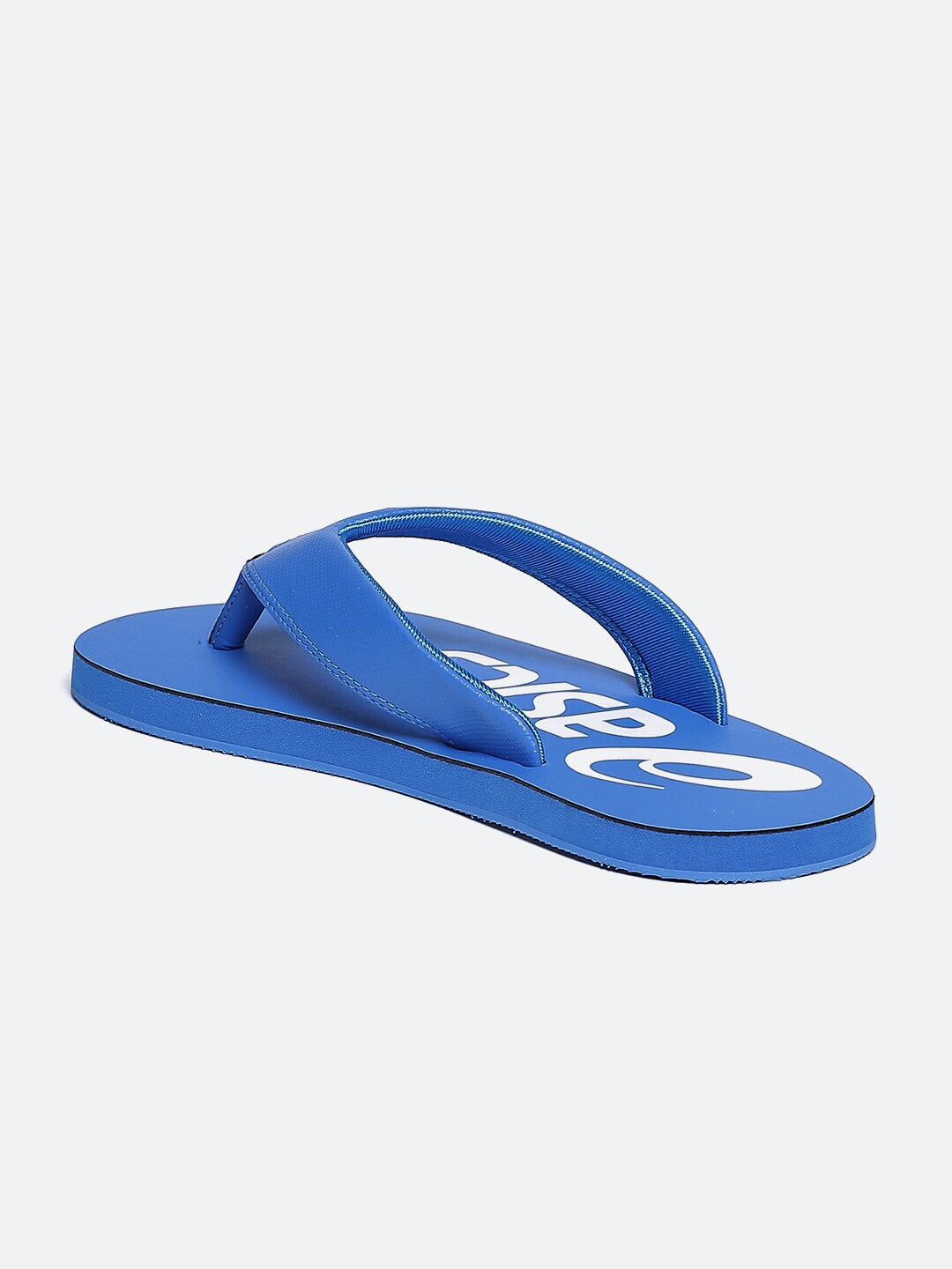 Zorian BM Unisex Blue White Printed Thong Flip-Flops