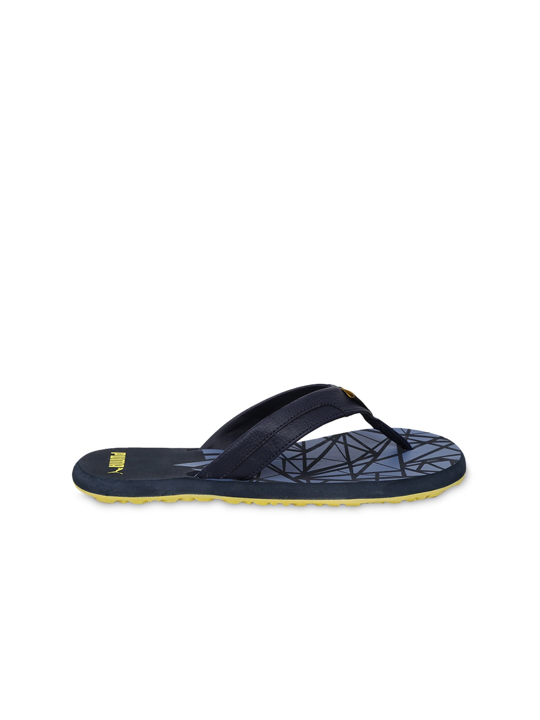 Unisex Wrens GU IDP Navy Blue Printed Thong Flip-Flops