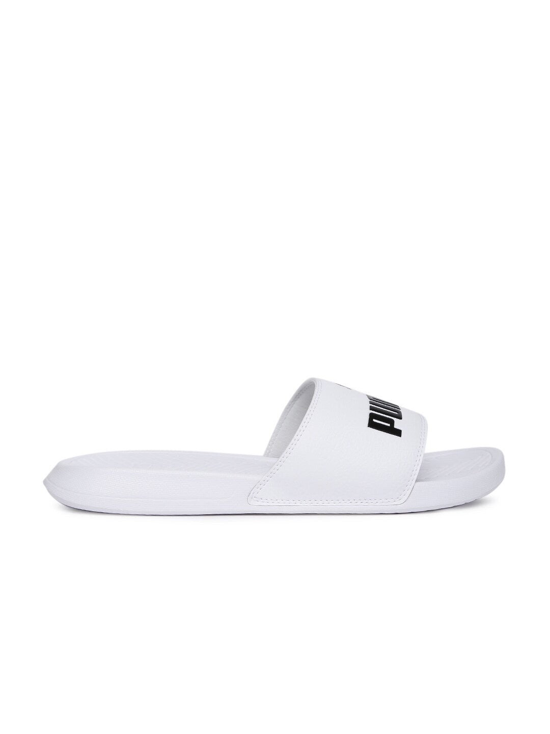Unisex White Popcat Flip-Flops