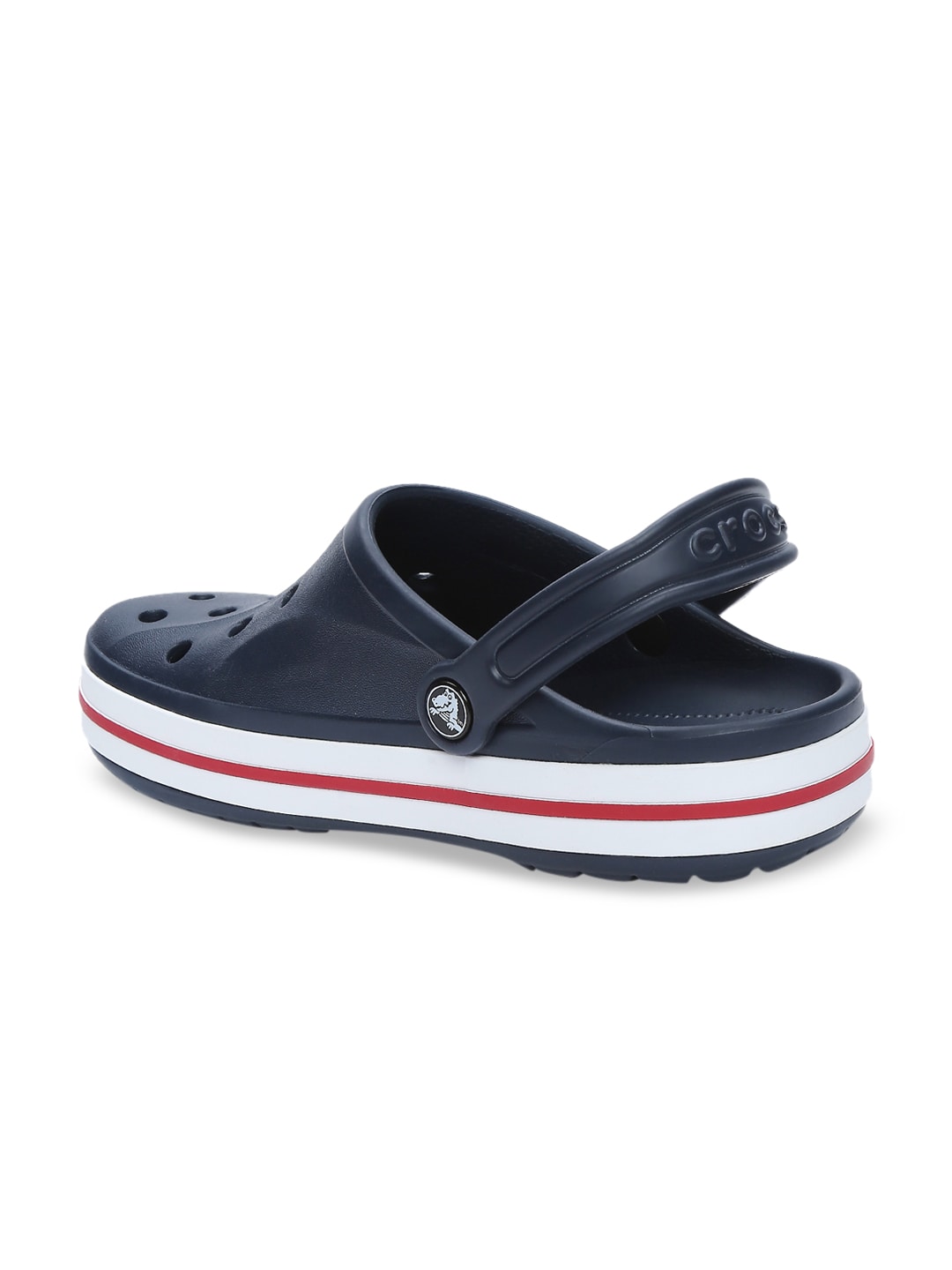 Bayaband Unisex Navy Blue Solid Clogs