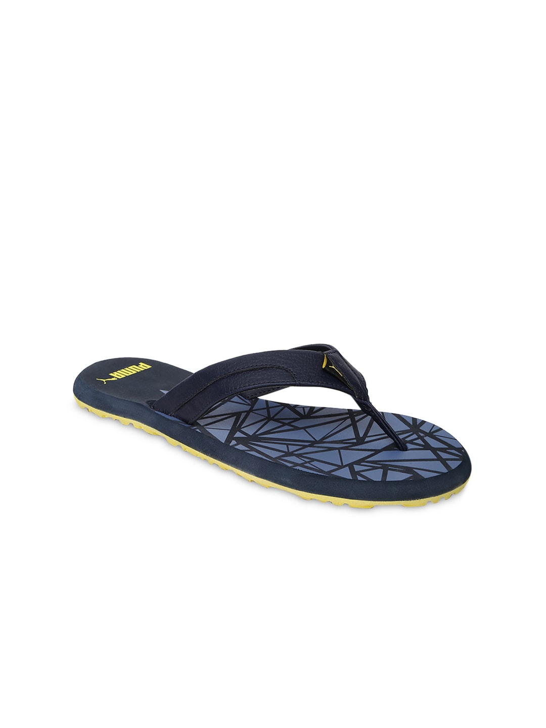 Unisex Wrens GU IDP Navy Blue Printed Thong Flip-Flops