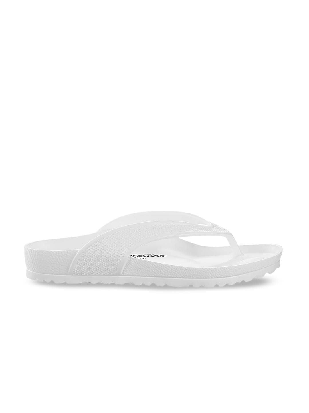 Unisex White Honolulu EVA Solid Thong Regular Width Flip-Flops