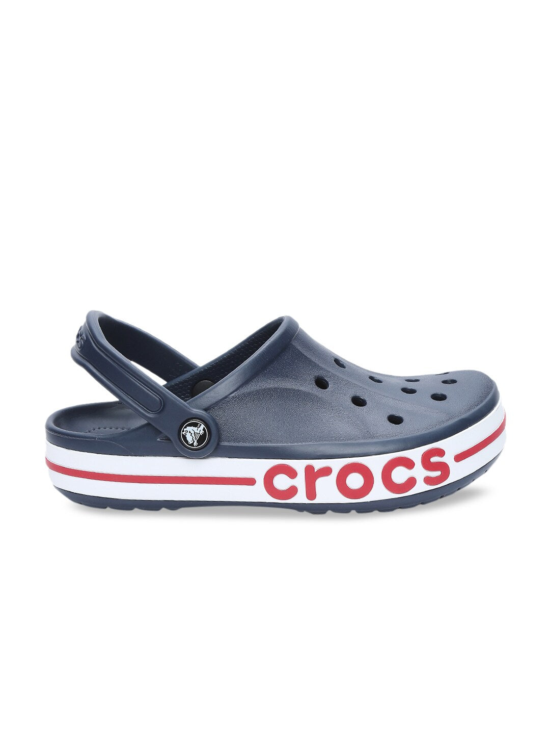 Bayaband Unisex Navy Blue Solid Clogs
