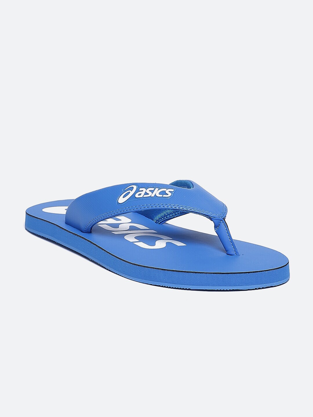 Zorian BM Unisex Blue White Printed Thong Flip-Flops