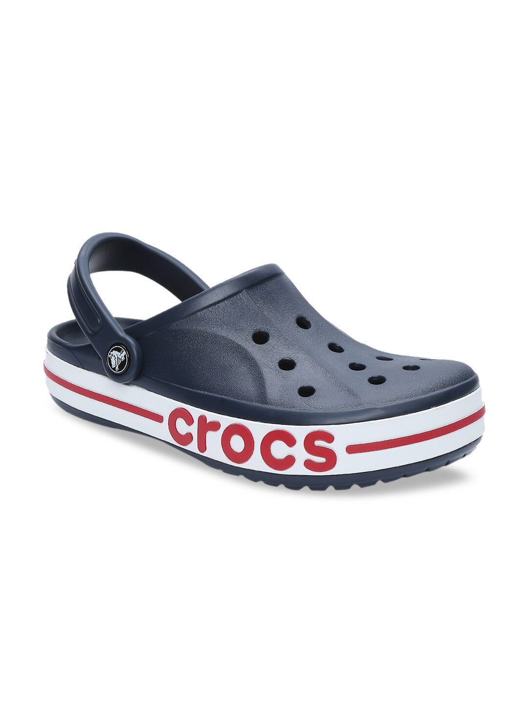 Bayaband Unisex Navy Blue Solid Clogs