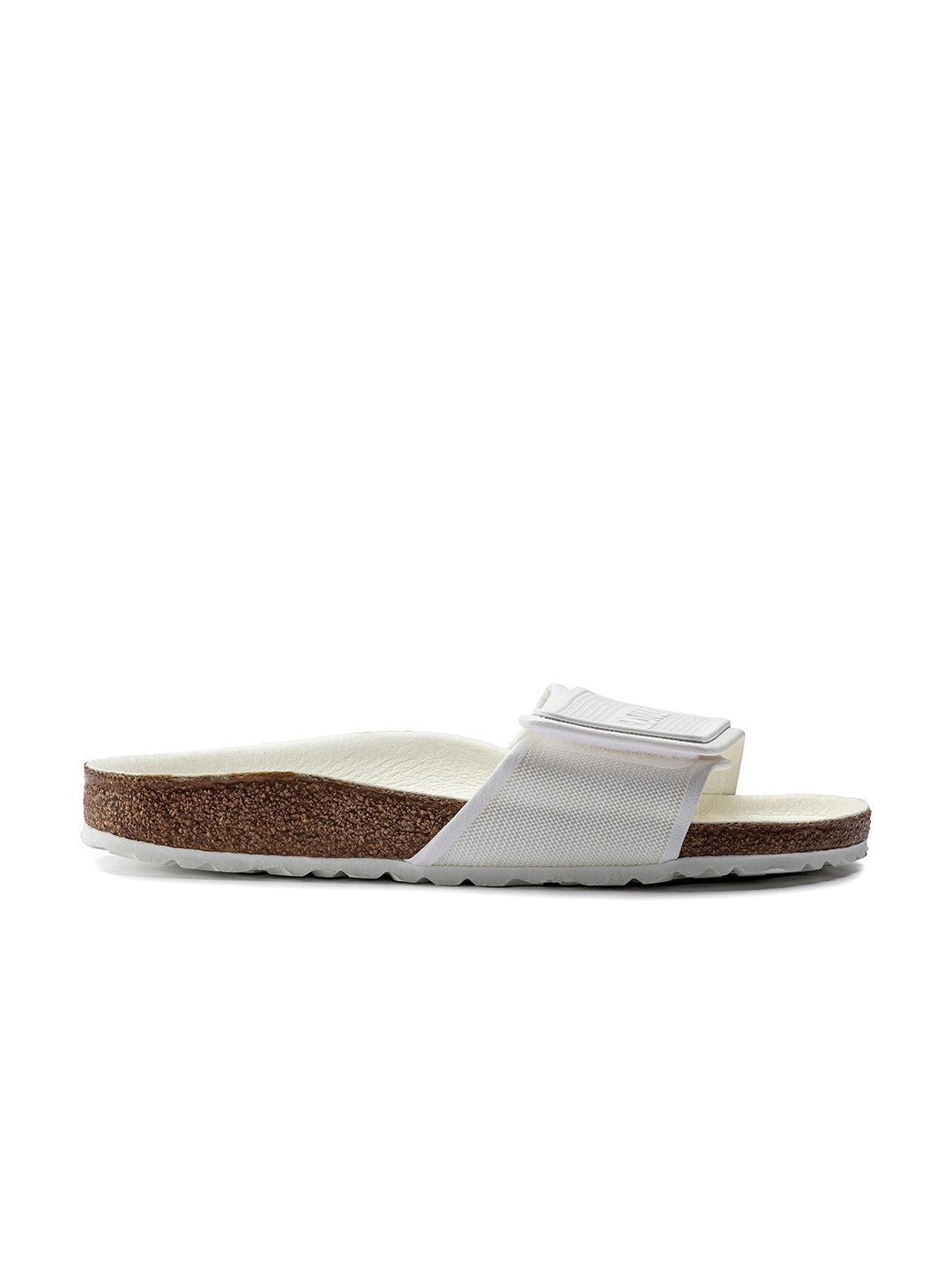 Unisex White Tema Narrow Sliders