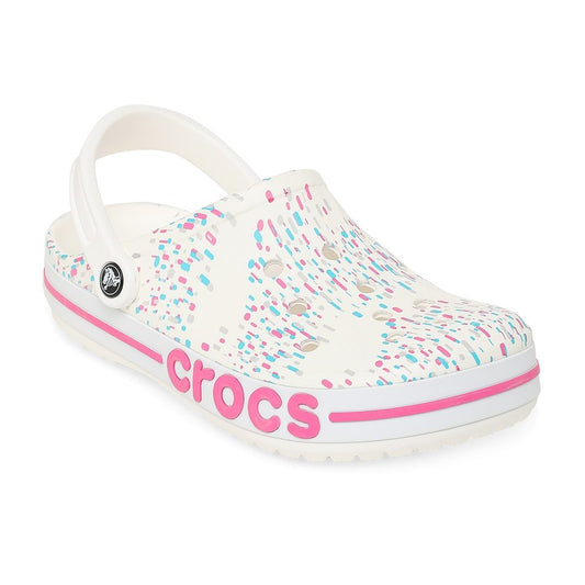Bayaband Unisex White Blue Clogs Sandals